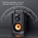 Portable Bluetooth Speaker with Subwoofer Wireless Speakers Outdoor/Indoor Big Speaker Support Remote Control FM Radio TF Card LED Lights MP3 Player Party Speaker for Home Camping iPhone Computer PC