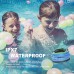 IPX7 Waterproof Speaker, BassPal Bluetooth Portable Wireless Shower Speakers with LED Display, FM Radio, Suction Cup, Light Show, TWS, Loud Stereo Sound for Pool Beach Home Party Travel Outdoors